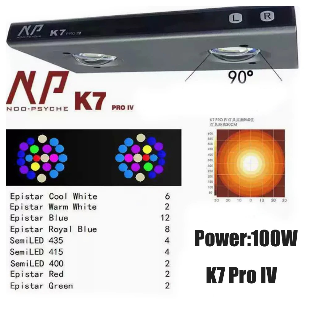 Saltwater Tank - Noopsyche NP K7Pro IV 100W Uygulama