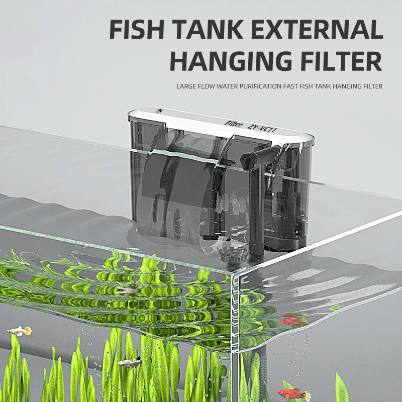 Reef Tank Filter - 110V 220V Akvaryum Filtresi, Duvara Monte
