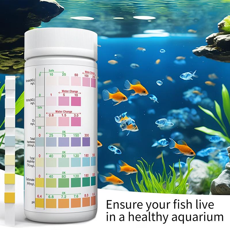 Akvaryum Su Test Şeritleri 8'i - Saltwater Tank incelemesi ve fiyatı
